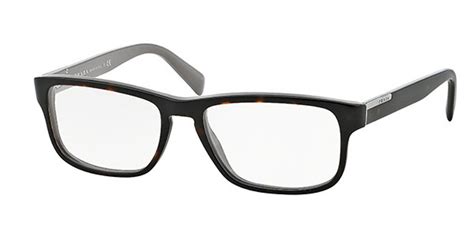 prada pr 07pv ka51o1 top havana gray 56-17-145|PRADA VPR 07p PR 07p Eyeglasses Ka5.